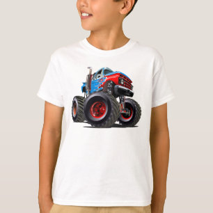 Camiseta Caminhão monstro de cartum