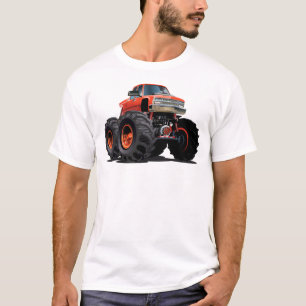 Camiseta Caminhão monstro de desenho animado