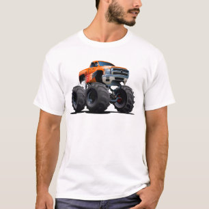 Camiseta Caminhão monstro de desenho animado