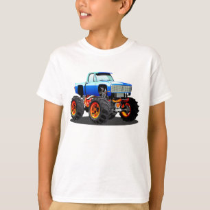 Camiseta Caminhão monstro de desenho animado