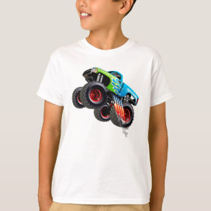 Camiseta Caminhão monstro de desenho animado