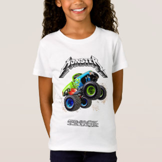 Camiseta Caminhão monstro de desenho animado