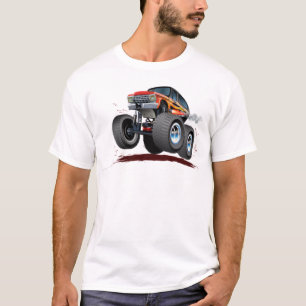 Camiseta Caminhão monstro de desenho animado