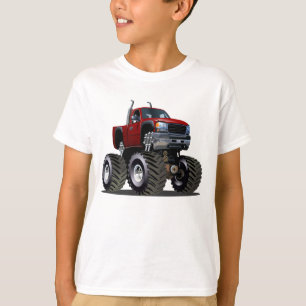 Camiseta Caminhão monstro de desenho animado