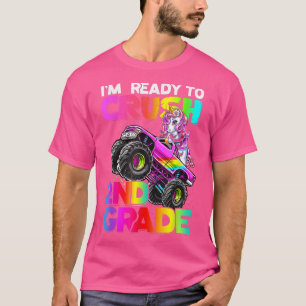 Camiseta Caminhão Monstro do Grau de segundo de Esmagamento