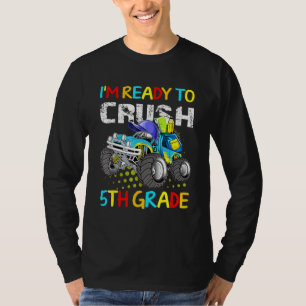 Camiseta Caminhão monstro Estou Pronto para Esmagar 5