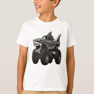 Camiseta Caminhão Monstro Megalodon