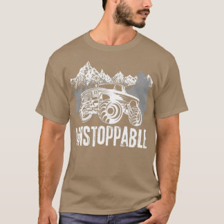 Camiseta Caminhão monstro sem rolha