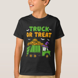 Camiseta Caminhão Ou Trate O Trapaceiro Engraçado De Pumpki