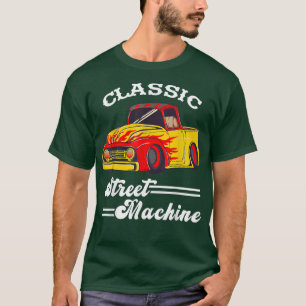 Camiseta Caminhão Personalizado de Pickup Clássico da Máqui