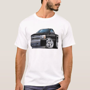 Camiseta Caminhão preto de Chevy Silverado