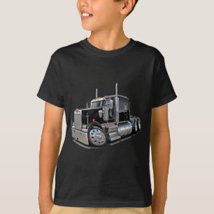 Camiseta Caminhão preto de Kenworth w900