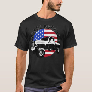 Camiseta Caminhão quadrado clássico 4X4 