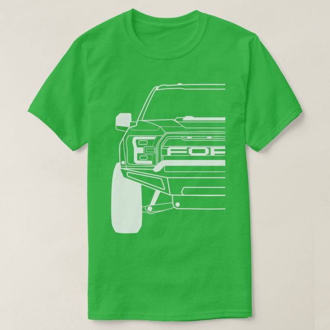 Camiseta Caminhão raptor (2) (Frente do Design)