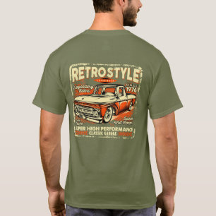Camiseta Caminhão Retrô Antigo Clássico