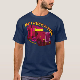 Camiseta Caminhão Rosa