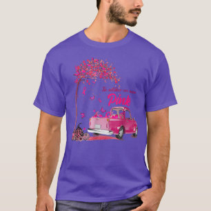 Camiseta Caminhão Rosa Mês de consciência do câncer de mama