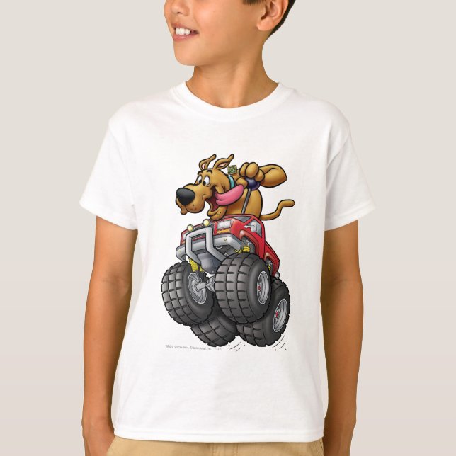 Camiseta Caminhão Scooby Doo-Monster (Frente)