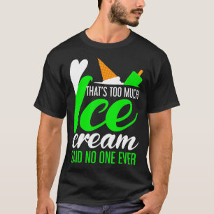 Camiseta Caminhão sorvete Engraçado Demais Sorvetes