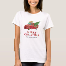Caminhão Vermelho Antigo de Natal