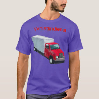 Camiseta Caminhão vermelho assobiador