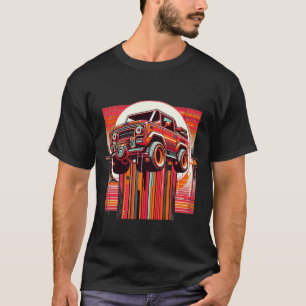 Camiseta Caminhão voador futurista