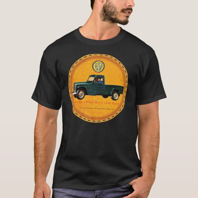 Camiseta Caminhão Willys 1 tonelada (Frente)