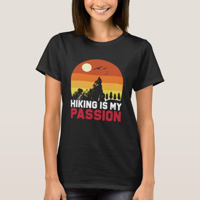 Camiseta Caminhar é a minha paixão (Frente)