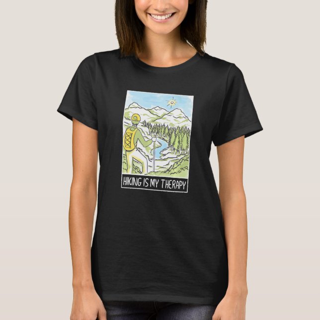 Camiseta Caminhar É A Minha Terapia (Frente)