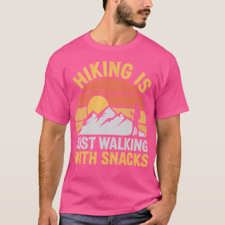 Camiseta Caminhar É Apenas Caminhar Com Cachorros Caminhand
