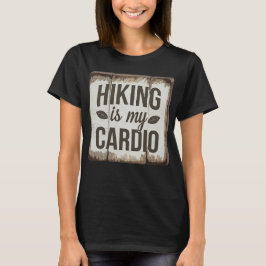 Camiseta Caminhar é o meu Cardio