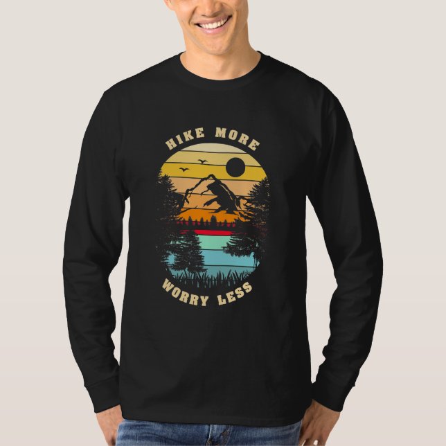 Camiseta Caminhar Mais Preocupada Menos (Frente)