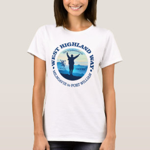 Camiseta Caminhar (maneira ocidental das montanhas)