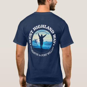 Camiseta Caminhar (maneira ocidental das montanhas)