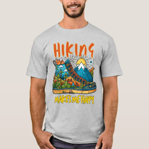 Camiseta Caminhar me faz feliz