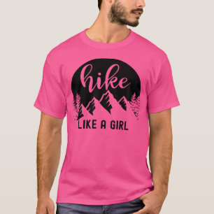Camiseta Caminhe Como Uma Garota Inspiradora Presente Para