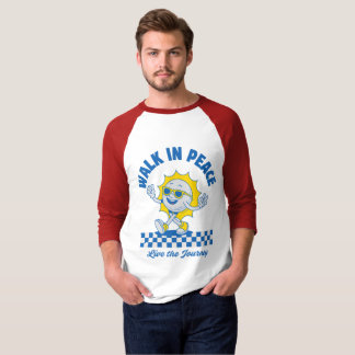 Camiseta Caminhe em Paz, Viva a Jornada