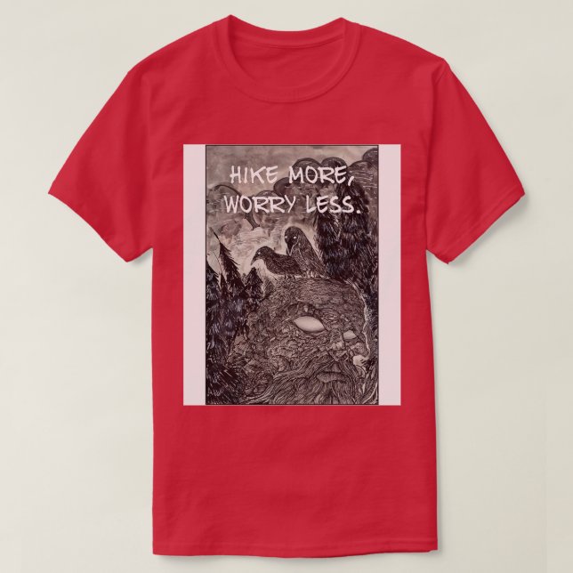 Camiseta Caminhe Mais Preocupada Menos (Frente do Design)