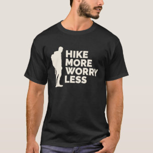 Camiseta Caminhe Mais Preocupada Menos Caminhada
