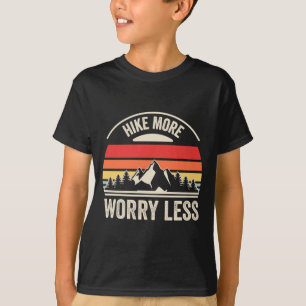 Camiseta Caminhe mais, preocupe menos, retro vintage caminh