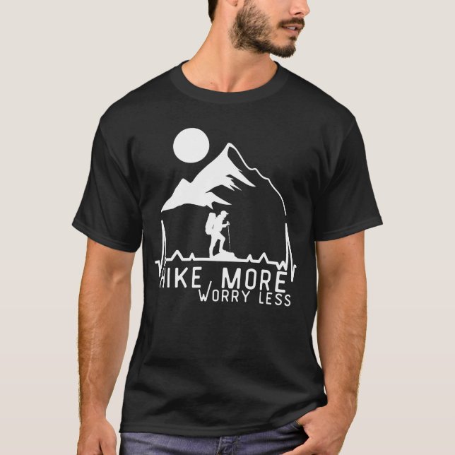 Camiseta Caminhe Mais, Preocupe-se Menos (Frente)