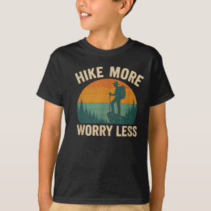 Camiseta Caminhe mais, se preocupe menos, caminhada engraça