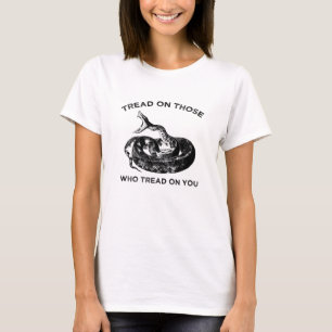 Camiseta caminhe para aqueles que andam em você