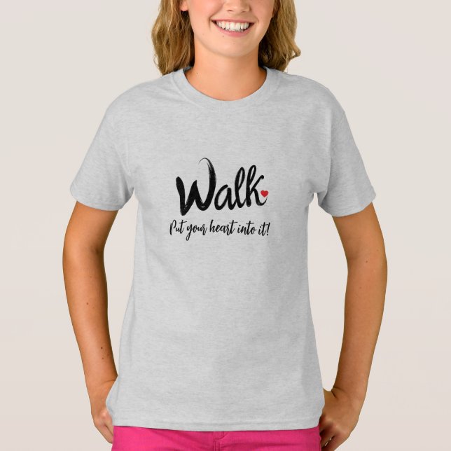 Camiseta Caminhe pela sua saúde (Frente)