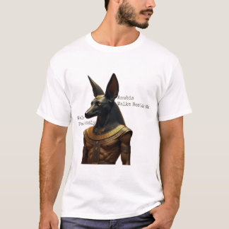 Camiseta Caminhe Sem Medo, Anúbis Caminha Ao Meu Lado