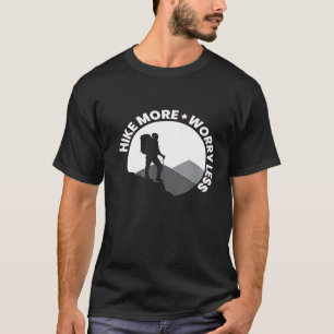 Camiseta Caminho - Caminhe Mais Preocupada Menos Camisa-T