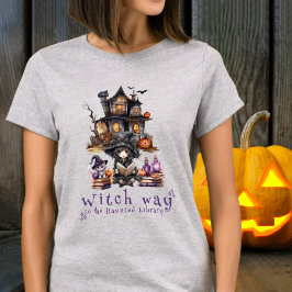 Camiseta Caminho da Bruxa para a Biblioteca do Livro