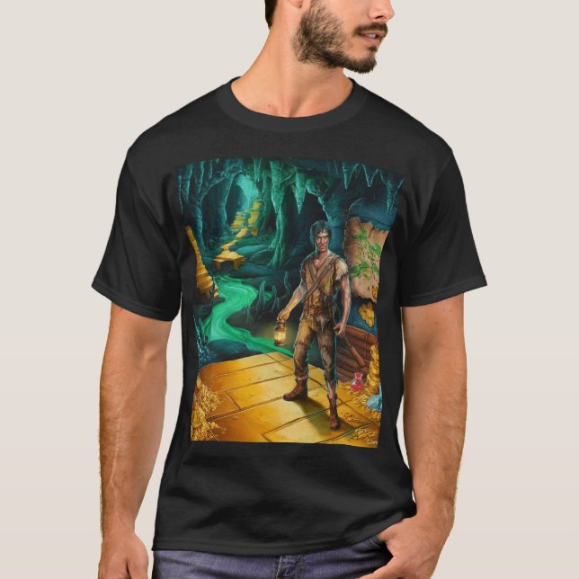 Camiseta Caminho da Riqueza: Os Passos da Fortuna (Frente)