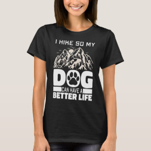 Camiseta Caminho das Montanhas Hiker - Cão de Pé - Caminho