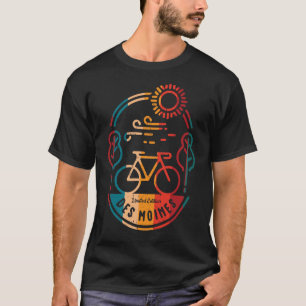 Camiseta Caminho De Bicicleta De Moines.